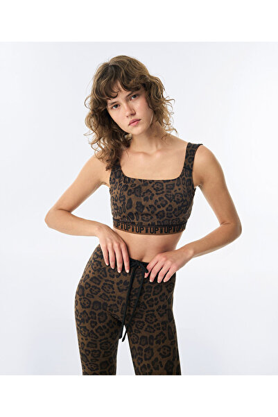 Twist LEOPAR DESEN LOGO JAKARLI SPOR SÜTYENİ