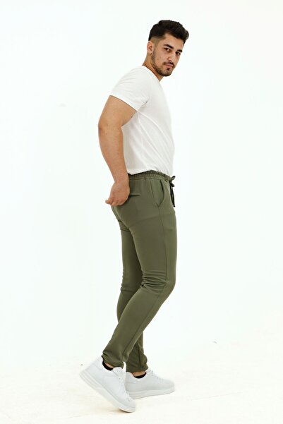 rlt relax time Men's Slim Fit Diagonal Jogger Stretchy Pants