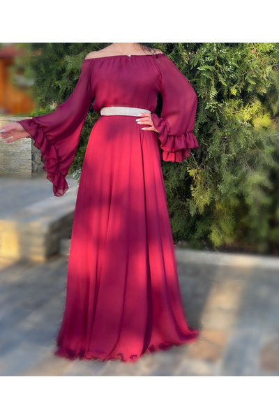 Ie Traditionala Rochie eleganta lunga Gratiela 2