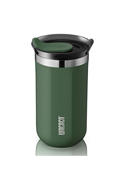 Wacaco Termos Octaroma Lungo Pomona Green, 300ml, izolat în vid, pereți dubli, fără BPA, verde