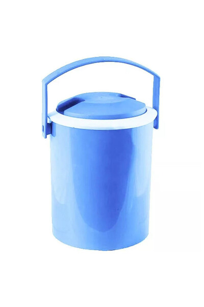 Kale Termos 77780 Recipient pentru depozitarea gheții, 1 l, izolație poliuretanică, mâner, albastru