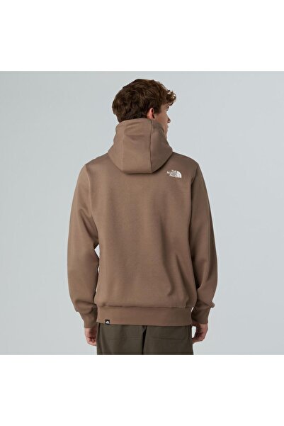 THE NORTH FACE Мъжка обикновена качулка с качулка NF0A89FCBOW1 Кафява-XS