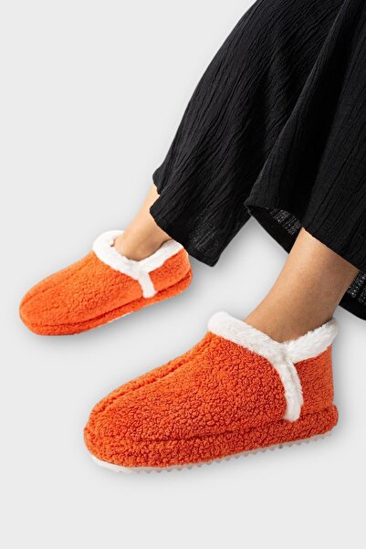 Liger Γυναικεία παντόφλα |   Σπίτι Μπότα |   Παπούτσια για το σπίτι Eva Χοντρή ελαφριά αντιολισθητική σόλα ΠΟΡΤΟΚΑΛΙ