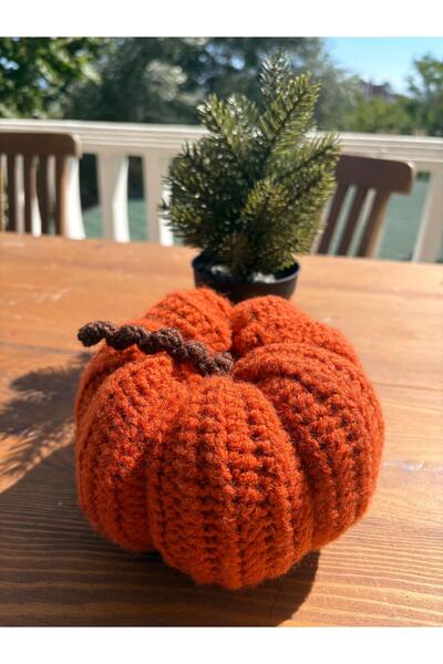 UNİCORNS Örgü Bal Kabağı, Halloween Kabağı, Dekoratif Bal Kabağı, Süs Bal Kabağı