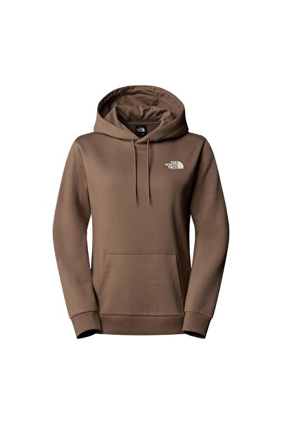THE NORTH FACE Дамска обикновена качулка с качулка Nf0A89Eybow1 Кафява-XS