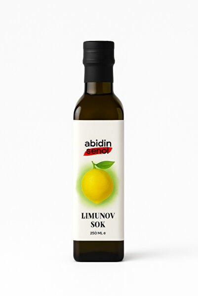 Abidin Şenol Limon Suyu 250 ML Cam % 100