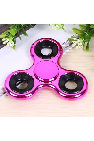 LRS STORE عجلة تخفيف التوتر معدنية باللون الأرجواني مع محامل معدنية تدور لفتر...