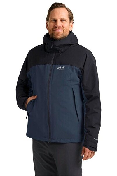 Jack Wolfskin Wıld Places 3ın1 Jkt M Erkek Midnight Sky Outdoor Ceketi A65257...