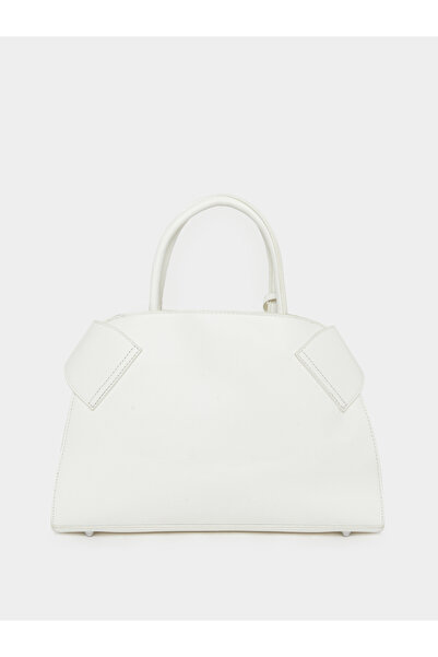 Styli Elegant White Satchel Handbag