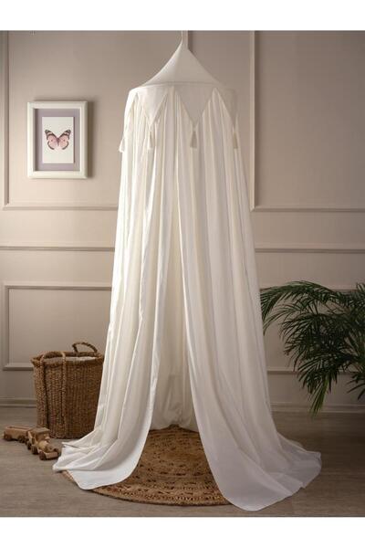 Funna Baby Romantika Cibinlik - Vual - Krem - 2 X 4 Mt