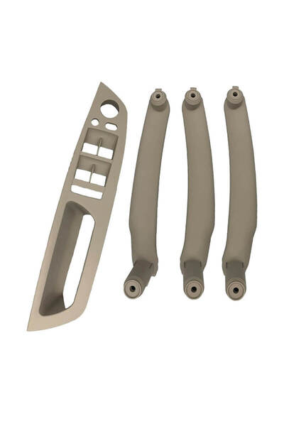 MOTOR10 Set of 4 interior handles front/rear BMW X5 E70, X6 E71, 51416975779, Beige