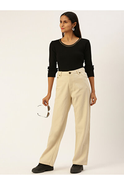 Bene Kleed By Styli Women High Rise Straight Fit Jeans