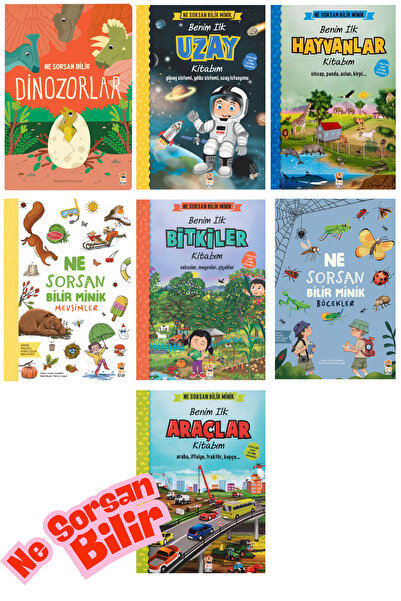 Sincap Kitap Ne Sorsan Bilir Minik 7 Kitaplık Okul Öncesi Eğitim Seti |