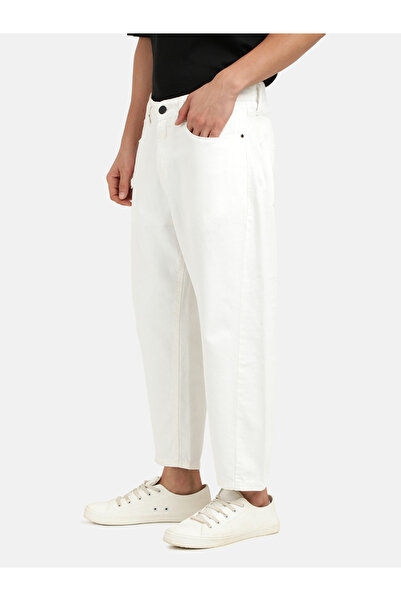 Bene Kleed By Styli Men Pure Cotton Loose Fit Crop Jeans