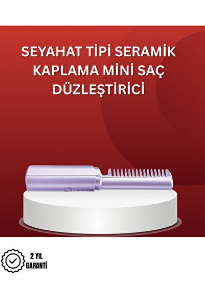 UCUZTEKNO فرشاة تسريح الشعر الساخنة – تصميم لاسلكي وخفيف الوزن