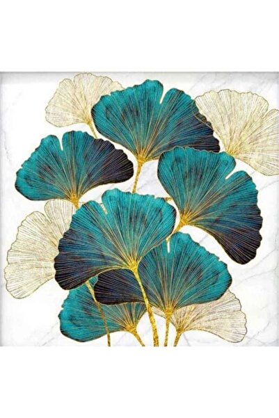 Dialands Mozaik Ginkgo Leaf 50X50Cm Dialands Diamond Mosaic Painting