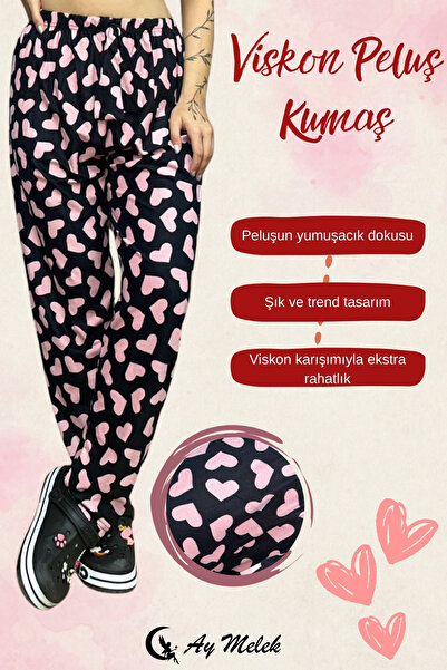 AYMELEK Women's Pajamas Soft Cotton Thin Breathable Plush Single Bottom Pajamas