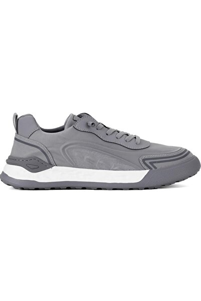 GAMELU Wine Men's Gray White Parachute Memory Orthopedic Sole Walking Sneaker Casual Sneaker Sports Shoes