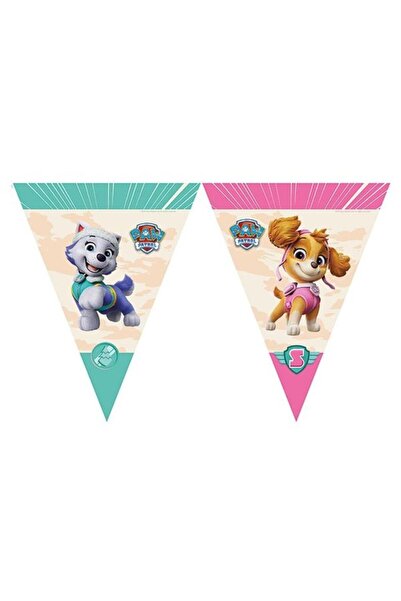 era balon Paw Patrol Skye Flama Bayrak Parti Süsü – Doğum Günü ve Kutlama Afişi