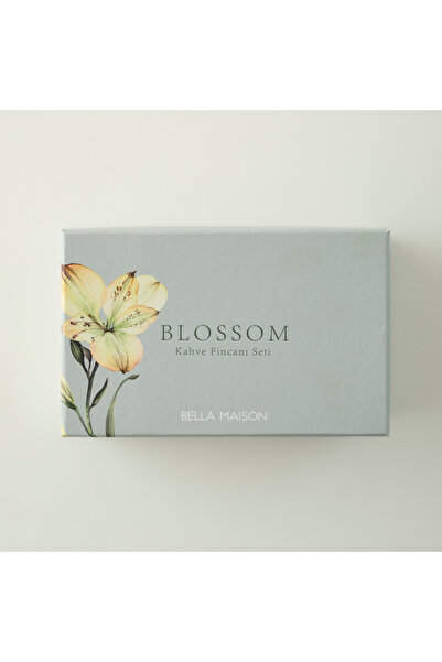 Bella Maison Blossom Porcelain 2-Piece Coffee Cup Set Green (90 Cc)