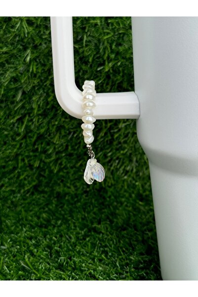 YuccaCo Accessorize Your Life Pearl Oyster Thermos Ornament/Oyster Seashell Thermos Charm/Pearl Seashell Bag Charm
