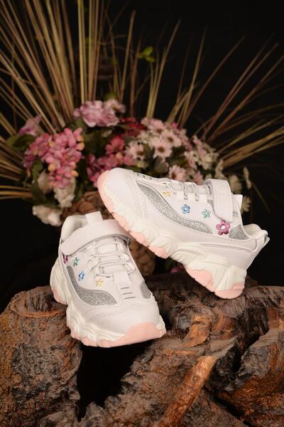 Cool Kids Girl's Winter Waterproof Non-Slip Lightweight Eva Sole Orthopedic Comfortable Skin Leather Sports Shoes