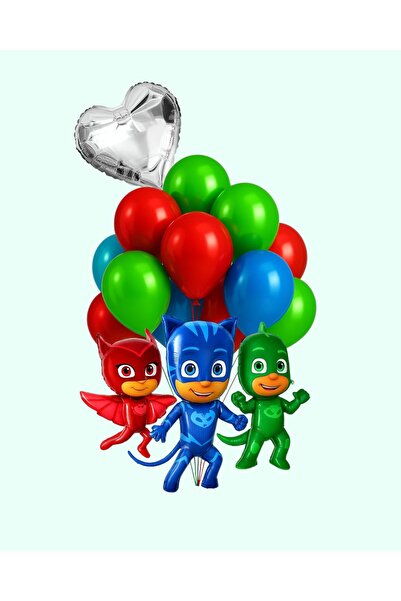 Evabrite مجموعة بالونات فويل من بيجاما سكيليرز - مجموعة حفلات عيد الميلاد على...