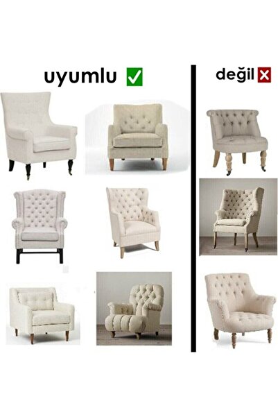 StarMall Jakarlı Tuğla Desen Koltuk Örtüsü Çekyat Kanepe Kılıfı, berjer kılıfı Lastikli Kayma Yapmayan Tekli