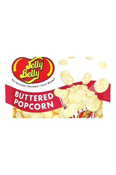 Jelly Belly Jeleuri de popcorn cu unt - Bomboane cu aromă de popcorn cu unt 70g