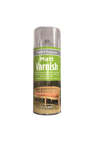 Paint Factory Matt Varnish Spray 250ml