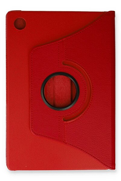 The LOG INVEST Samsung Galaxy X200 Tab A8 10.5 Case 360 Tablet Leather Case - Red