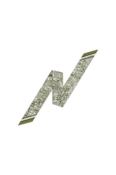 Poanes İSTANBUL DESENLİ İPEK FULAR