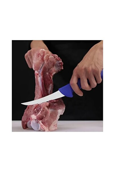 Globalport Retail Professional Butcher Set – 2 Boning Knives, Blue, Stainless Steel Blade + Massage