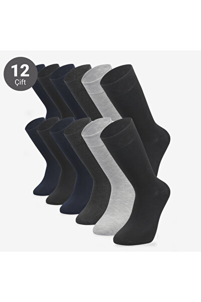 MARİA CALZE ERKEK 12'Lİ KIŞLIK BAMBU SOKET ÇORAP