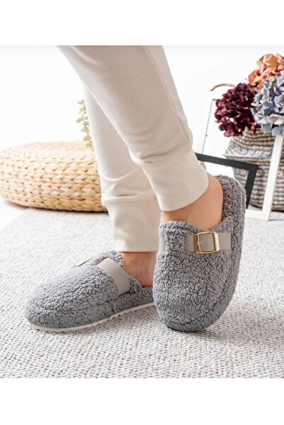 WOSSE KEMERLİ KADIN EV TERLİĞİ ÇEYİZ MİSAFİR TERLİĞİ