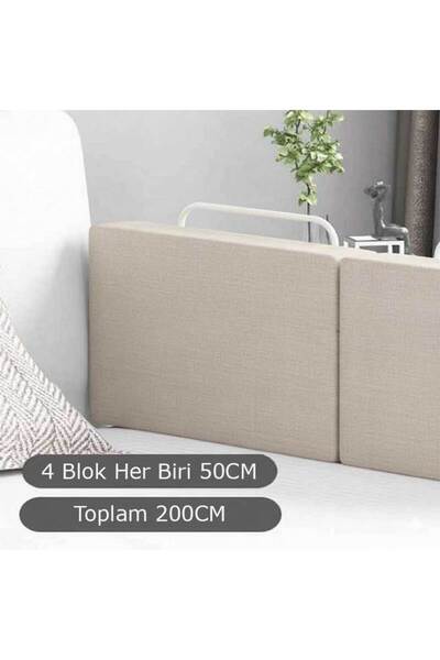 RevuBaby 200 Cm Serenity Xl Yeni Nesil Yatak Bariyeri Korkuluğu (4 Blok)
