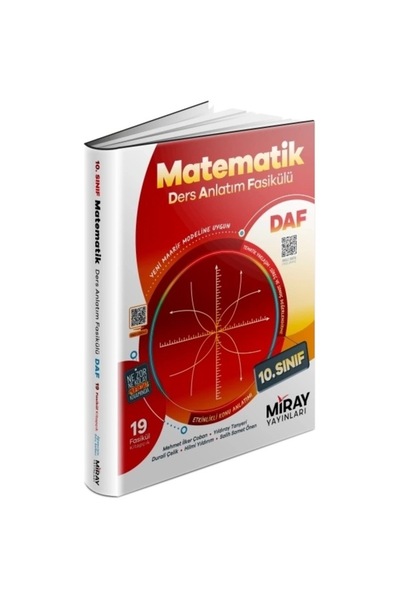 Miray Yayınları 10. Sınıf Matematik DAF Ders Anlatım Fasikülleri Maarif Model 2026