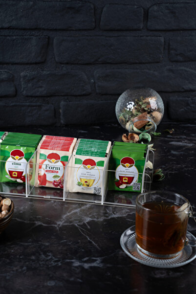 ETKA Dizayn Hüma Plexi Organizer, Tea Bag Organizer, Drawer Organizer