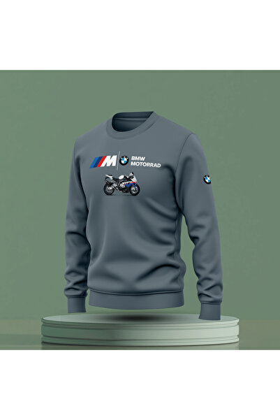 Bulvar Lee Crew Neck Bmw S1000Rr Printed Sweatshirt Motorcycle / Biker