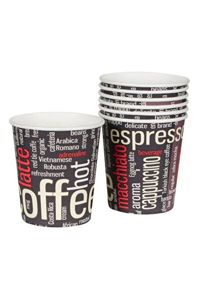 SHOPIENS Set 16 Pahare Shopiens® de Carton pentru Cafea Espresso, 160 ml