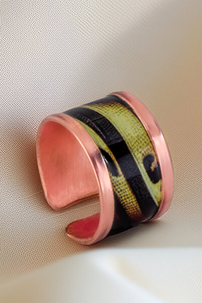 OSMANLI GÜMÜŞ Women's Copper Ring - Sofia Model Special Edition Ring