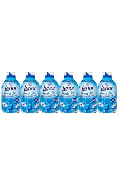 lenor Set 6 x Fabric Softener 770ml Fresh Air Fresh Wind