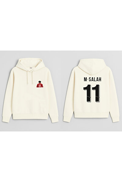 MODA Jucătorul de fotbal Muhammed Salah cu imprimeu Hanorac pentru băieți Ecr...