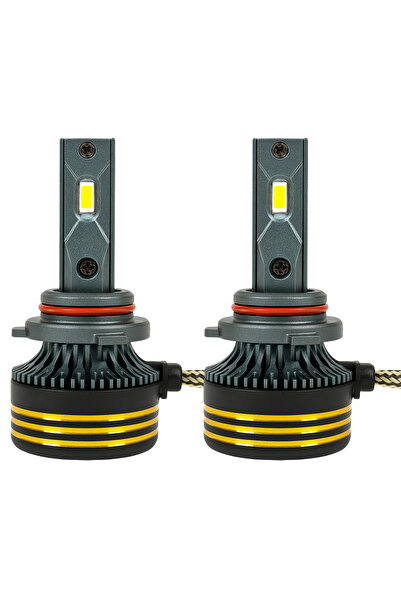 Spider مصابيح أمامية LED فضية M8 Pro - 130 واط 30000 لومن، مجموعة تحويل فائقة...