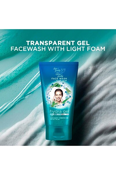 Fair & Lovely غسول الوجه هيدرا جل فيرنس لجميع أنواع البشرة مع خلاصة الصبار