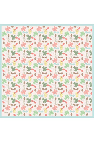 Belli Eșarfă de mătase Tivil IST 4045 - 84 Model mixt alb