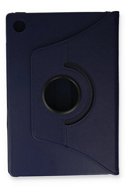 The LOG INVEST Samsung Galaxy X200 Tab A8 10.5 Case 360 Tablet Leather Case - Navy Blue