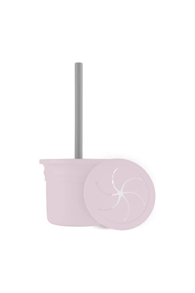 OiOi Snack Set Raw + Hüp - Misty Lilac / Powder Gray