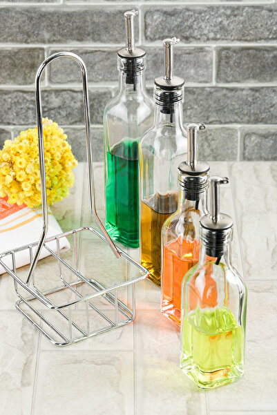 Cooker 5 Piece Glass Sauce Bowl Oil Bowl Vinegar Bowl Set