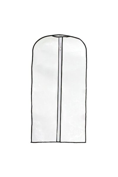 SHOPIENS Husă de călătorie pentru costume, transparentă, 60 x 137 cm